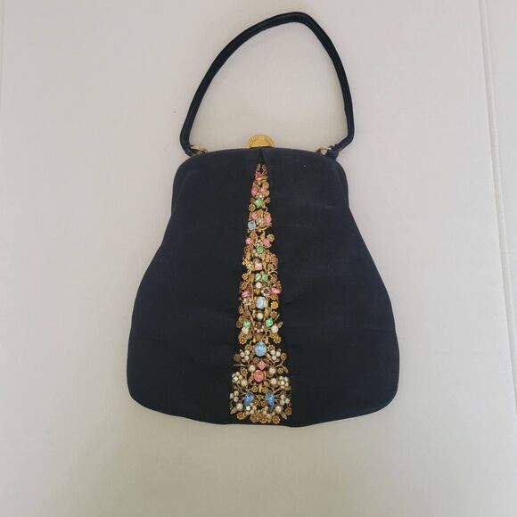 Rare Vintage Maxim Embellished Evening Bag - Picture 1 of 8